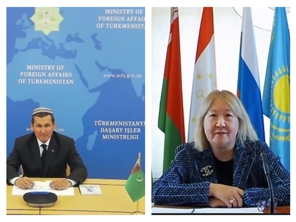 Встреча Президента ЕАПВ и Министра иностранных дел Туркменистана